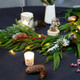 Real Touch Norfolk Pine Christmas Garland, Soomeir Christmas Wreath, Evergreen Artificial Decor Ornaments, for Home Mantle Fireplace Staircase Lintel Decoration
