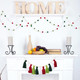 Syhood Boho Tassel Christmas Tassel Garland Wood Bead Garland with Wood Beads and 2 Pcs Western Decor Colorful Pom Pom Ball Garland for Christmas Party(Charming Colors)