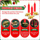 Tessco 40 Pcs Christmas Metal Candle Holder with Clip Set 20 Candle Holders for Christmas Tree Flower Shape Christmas Candle Clip Set with 20 Christmas Candles for Birthday Christmas(Gold Red) Tessco 40 Pcs Christmas Metal Candle Holder with Clip Set 20 Candle Holders for Christmas Tree Flower Shape Christmas Candle Clip Set with 20 Christmas Candles for Birthday Christmas(Gold Red)