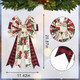 Threetols 2 PCS Large Christmas Bows for Wreath, Red Black Buffalo Plaid Wreath Bows Red Truck Bows for Front Door, Christmas Tree Bows for Winter Year Indoor Outdoor Decor Threetols 2 PCS Large Christmas Bows for Wreath, Red Black Buffalo Plaid Wreath Bows Red Truck Bows for Front Door, Christmas Tree Bows for Winter Year Indoor Outdoor Decor