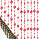 Tigeen 36 ft Christmas Tree Candy Garland, Candy Beaded Garland Plastic Red and White Bead Garland Candy Round Decor for Christmas Tree Xmas Home Fireplace Christmas Party Decoration