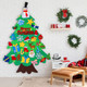 Felt Christmas Tree for Kids - 3.2 FT Felt Christmas Tree with 30 Pcs Ornaments, Xmas s for Kids Christmas Door Wall Hanging Decorations