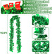 TURNMEON 3 Pack Total 49.2 Ft St.Patrick's Day Tinsel Garlands Decorations DIY Shamrocks Wreath for Front Door Irish Leprechaun Hat St.Patrick's Day Decorations Outdoor Indoor Home,16.4Ft by 4.3" Each TURNMEON 3 Pack Total 49.2 Ft St.Patrick's Day Tinsel Garlands Decorations DIY Shamrocks Wreath for Front Door Irish Leprechaun Hat St.Patrick's Day Decorations Outdoor Indoor Home,16.4Ft by 4.3" Each