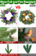 [ Safety Fire Retardant ] Christmas Purple Advent Wreath Decoration, Lifelike Spruce Christmas Centerpiece with 4 Candle Holder Pinecone 6 Berry Advent Decor for Table Holiday Home Church(No Candles)