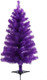 Artificial Christmas Tree with Stable Tripod Large Christmas Party Home Decoration Tree (Purple,3 Feet)