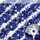 33 Ft Hanukkah Tinsel Garland Hanukkah Decorations for Home with Star of David Silver Ornaments Blue Metallic Streamers for Indoor Outdoor Party Supplies Hanukkah Chanukah Decor