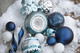 Valery Madelyn Christmas Ornaments Set, 100ct Navy Blue and Silver Shatterproof Christmas Tree Decorations Ball Ornaments Bulk, Winter Wonderland Hanging Ornaments for Xmas Trees Holiday Decor