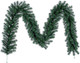 Vickerman 9' Douglas Fir Artificial Christmas Garland - Unlit - Faux Fir Christmas Garland - Indoor or Outdoor Garland - Reliable and Durable - Faux Realistic Garland