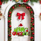 Merry Christmas Hanging Sign, Wooden Christmas Door Decorations, Christmas Decorations for Door-Wall-Tree-Window