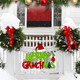 Merry Christmas Hanging Sign, Wooden Christmas Door Decorations, Christmas Decorations for Door-Wall-Tree-Window