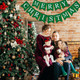 Whaline Christmas Burlap Banner Canvas Merry Christmas Green Banner Bunting Garland Pre-Assembled Hanging Xmas Decorations for Christmas Party Supplies Home Fireplace Wall