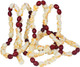9.2 feet Artificial Popcorn and Cranberry Garland Strand Old Fashion Christmas Tree Garland String for Christmas Holiday Season Vintage Decoration 9.2 feet Artificial Popcorn and Cranberry Garland Strand Old Fashion Christmas Tree Garland String for Christmas Holiday Season Vintage Decoration
