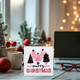 Pink and Black Merry Christmas Decor Christmas Tree Decor Black and Pink Christmas Decorations for Home Pink and Black Christmas Decor Merry Xmas Decorations 5 x 5 Inches