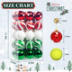30 Pcs Christmas Ball Ornaments Set, 2.36'' Red Green and White Luxury Hand-Painted Xmas Tree Decoration, Shatterproof Decorative Hanging Ornament Bulk for Party Holiday Wreath Garland Home Décor