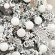 XmasExp 24ct Christmas Ball Ornaments Shatterproof Christmas Ornaments Set Decorations for Xmas Tree Balls Halloween Decorations (1.57''/40mm, White)