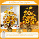 Fall Decorations for Home,18 Inch 20LED Thanksgiving Tree Lights Tabletop Decor for Room, Maple Leaf Pumpkin Battery Operated Artificial Tree Lights for Holiday Autumn Harvest Xmas Party Home