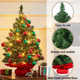 Yaheetech 2ft Tabletop Artificial Mini Christmas Tree Includes Cloth Bag Base for Bedroom Table Desk Porch, Little Xmas Tree for Home Office Holiday Decor
