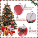 YBB 24 Pack Christmas Tree Bows, Buffalo Plaid Linen Bowknot Red Wreath Bow with Jingle Bells for Christmas Garland Tree, Crafts, Wrapping, Wreath Xmas Hanging Ornaments Decor YBB 24 Pack Christmas Tree Bows, Buffalo Plaid Linen Bowknot Red Wreath Bow with Jingle Bells for Christmas Garland Tree, Crafts, Wrapping, Wreath Xmas Hanging Ornaments Decor