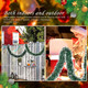 23Ft Christmas Garland - Christmas Tree Tinsel, Christmas Tinsel Decorations for Indoor&Outdoor Home Decor, Christmas Metallic Twist Garland Ceiling Hanging Decorations for Year(Green)