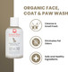 Organic Dog Wash – Cleansing Scrub, Washes For Canine Ears, Face, Coat And Paws – Conditioning, Moisturizing – Toxin , Healthy Ingredients – Grooming, Scented Scrubs – 7 To 13.5 Oz. Organic Dog Wash – Cleansing Scrub, Washes For Canine Ears, Face, Coat And Paws – Conditioning, Moisturizing – Toxin , Healthy Ingredients – Grooming, Scented Scrubs – 7 To 13.5 Oz.