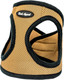 Bark Appeal Carmel Brown Step-In Dog Harness For Small-Medium Pets – Updated Sizing, Re-Measuring Is Essential – Soft Vest Harness – Anti-Choke With Adjustable Strap & Heavy Duty Clip – Xxs