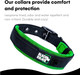 Black Rhino - The Hybrid Striped Dog Collar (Medium) For Medium Large Breeds Heavy Duty Soft Padded Neoprene - Reflective & Adjustable - Matching Leashes Sold Separately Black Rhino - The Hybrid Striped Dog Collar (Medium) For Medium Large Breeds Heavy Duty Soft Padded Neoprene - Reflective & Adjustable - Matching Leashes Sold Separately