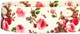 Blueberry Pet Spring Scent Inspired Rose Print Martingale Safety Training Dog Collar, Ivory, Large, Heavy Duty Adjustable Collars For Dogs
