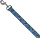 Buckle-Down Dog Leash Stitch Expressions Hibiscus Collage Green Blue Fade 4 Feet Long 1.5 Inch Wide, Multicolor (Dl-Wdy262-W) Buckle-Down Dog Leash Stitch Expressions Hibiscus Collage Green Blue Fade 4 Feet Long 1.5 Inch Wide, Multicolor (Dl-Wdy262-W)