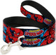 Buckle-Down Dog Leash Amazing Spider Man 4 Feet Long 1.5 Inch Wide
