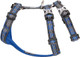 Chai'S Choice Dog No Pull Harness Medium (Royal Blue & Gray) Comfortable & Secure Adjustable Strap With Double H Trail Runner No-Choke & Easy Release 3M Reflective Stripes For Dog Visibility Chai'S Choice Dog No Pull Harness Medium (Royal Blue & Gray) Comfortable & Secure Adjustable Strap With Double H Trail Runner No-Choke & Easy Release 3M Reflective Stripes For Dog Visibility