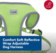 Coastal Pet Comfort Soft Reflective Wrap Adjustable Dog Harness - No-Pull Dog Harness For Small & Large Dogs - Lime - 5/8 X 16–19 Coastal Pet Comfort Soft Reflective Wrap Adjustable Dog Harness - No-Pull Dog Harness For Small & Large Dogs - Lime - 5/8 X 16–19