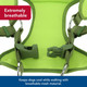 Coastal Pet Comfort Soft Wrap Adjustable Dog Harness - Comfortable Harness For Dog - Adjustable Fit - Easy Step-In Design - Breathable Fabric Mesh - Lime, 3/8 X 11-13 Coastal Pet Comfort Soft Wrap Adjustable Dog Harness - Comfortable Harness For Dog - Adjustable Fit - Easy Step-In Design - Breathable Fabric Mesh - Lime, 3/8 X 11-13