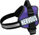 Doggie Stylz Dog Harness With Removable Patches And Reflective Trim. Dog Vest Comes With 2 Nervous Reflective Hook And Loop Patches. Measure Dogs Girth Before Purchase (Girth 24 - 31 Purple) Doggie Stylz Dog Harness With Removable Patches And Reflective Trim. Dog Vest Comes With 2 Nervous Reflective Hook And Loop Patches. Measure Dogs Girth Before Purchase (Girth 24 - 31 Purple)