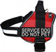 Doggie Stylz Service Dog Harness Vest Comes With 2 Reflective Service Dog Do Not Pet Patches. Please Measure Dog Before Ordering (Girth 24-31, Red) Doggie Stylz Service Dog Harness Vest Comes With 2 Reflective Service Dog Do Not Pet Patches. Please Measure Dog Before Ordering (Girth 24-31, Red)