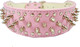 Dogs Kingdom Spiked Studded Leather Dog Pet Collar Harness Leash 3Pcs Set Walking Pitbull Boxer Pink L Dogs Kingdom Spiked Studded Leather Dog Pet Collar Harness Leash 3Pcs Set Walking Pitbull Boxer Pink L