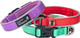 Excellent Elite Spanker Classic Nylon Dog Collar Breathable Pet Collar With Buckle Adjustable For Small Dogs Cats Green Red Purple (Red)