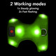 Light Up Dog Harness - No Pull Led Dog Harness Glow-In-The-Dark, Rechargeable Lighted Dog Vest Harness For Night Walking (Large, Green) Light Up Dog Harness - No Pull Led Dog Harness Glow-In-The-Dark, Rechargeable Lighted Dog Vest Harness For Night Walking (Large, Green)