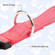 Funtags Reflective Dog Collar, Sturdy Nylon Collars For Medium Girl And Boy Dogs, Adjustable Dog Collar With Quick Release Buckle, Neon Pink