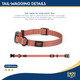 Good Scout Heavy Duty Dog Collar For Medium Dogs, Puppy Training Collar With Adjustable Flex Loop For Comfortable Fit, Reflective Material For Safety & D-Ring For Quick Leash Attachment, Brick Good Scout Heavy Duty Dog Collar For Medium Dogs, Puppy Training Collar With Adjustable Flex Loop For Comfortable Fit, Reflective Material For Safety & D-Ring For Quick Leash Attachment, Brick