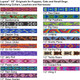 Lupinepet Originals 1/2 Rose Garden 8-12 Adjustable Collar For Small Dogs Lupinepet Originals 1/2 Rose Garden 8-12 Adjustable Collar For Small Dogs