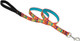 Lupinepet Originals 3/4 Crazy Daisy 4-Foot Padded Handle Leash For Medium And Larger Dogs Lupinepet Originals 3/4 Crazy Daisy 4-Foot Padded Handle Leash For Medium And Larger Dogs