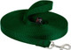 Lupinepet Basics 3/4 Green 30-Foot Extra-Long Training Lead/Leash For Medium And Larger Dogs