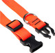 Lupinepet Basics 3/4 Blaze Orange 9-14 Adjustable Collar For Small Dogs
