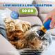 Pet Grooming Dryer 4.3Hp/3200W, Smart Force Dog Blower With Led Screen & Negative Ion, 95-140℉ Adjustable Temperature And Airflow, 22-90'' Hose - With 4 Nozzles, Extra Filter, Towel And Brush