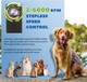 Pet Grooming Clippers 200W, Plug-In With 3M Power Cord & Stepless Speed Control, Low Noise 50Db, Heavy-Duty Dog Hair Trimmer Kit With Extra Detachable Blade & 2 Limit Combs Of 4 Sizes