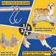 Dog Grooming Hammock,Dog Grooming Supplies,Dog Hammock,Dog Grooming Harness,Pet Grooming Hammock,Grooming Table,Dog Nail Clipper,Dogs Cats Grooming,Claw Care (Xs)