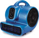 Master Equipment Petedge Blue Force Air Dryer With Cage – Quiet Pet Fur Dryer 3 Speeds Up To 2,000 Cfm, 0.33 Hp