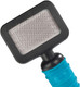 Master Grooming Tools Ergonomic Slicker Brushes — Molded Brushes For Grooming Dogs - Extra Small, 2¾ X 2, Teal/Black Master Grooming Tools Ergonomic Slicker Brushes — Molded Brushes For Grooming Dogs - Extra Small, 2¾ X 2, Teal/Black