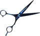 Master Grooming Tools 5200 Blue Titanium Shears — High-Performance Shears For Grooming Dogs - Curved, 6½ Master Grooming Tools 5200 Blue Titanium Shears — High-Performance Shears For Grooming Dogs - Curved, 6½