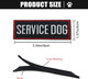 2 Pack Service Dog Patches For Harness, Tags With Hook And Loop Patches Red Border For Vests And Harnesses For Dog In Training, Service Dog, Emotional Support 2 Pack Service Dog Patches For Harness, Tags With Hook And Loop Patches Red Border For Vests And Harnesses For Dog In Training, Service Dog, Emotional Support